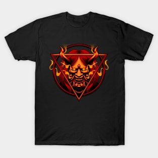 oni mask devil T-Shirt